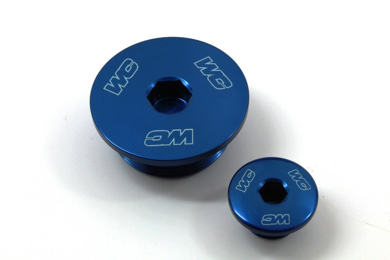 Works Engine Plugs Blue - 24-603 Honda CRF250R / CRF250F / CRF250RX 2018-2021