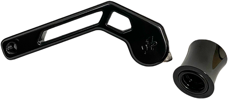 Pro One T-REX Shorty Shifter ARM Black ` - 500775B For Harley Touring 2014-2022