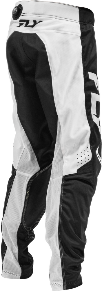 Fly Racing 380-34022 380-34022 YOUTH KINETIC MESH PANTS BLACK/WHITE SZ 22