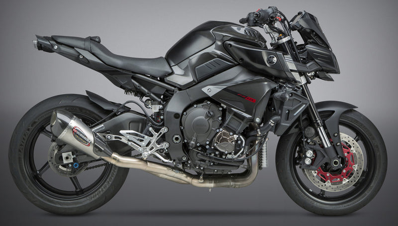 Yoshimura 960-1565 13100CP520 EXHAUST RACE ALPHA-T 3QTR SLIP-ON SS-SS-CF WORKS