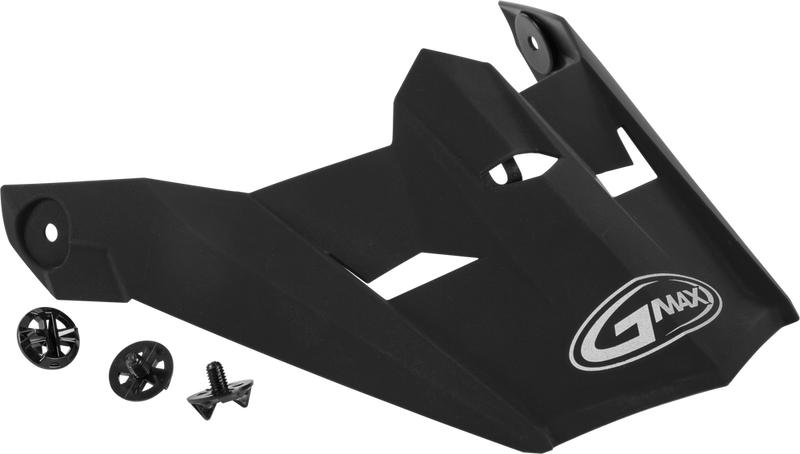 Gmax 72-3985 G046866 VISOR W/SCREWS MX-46Y MATTE BLACK