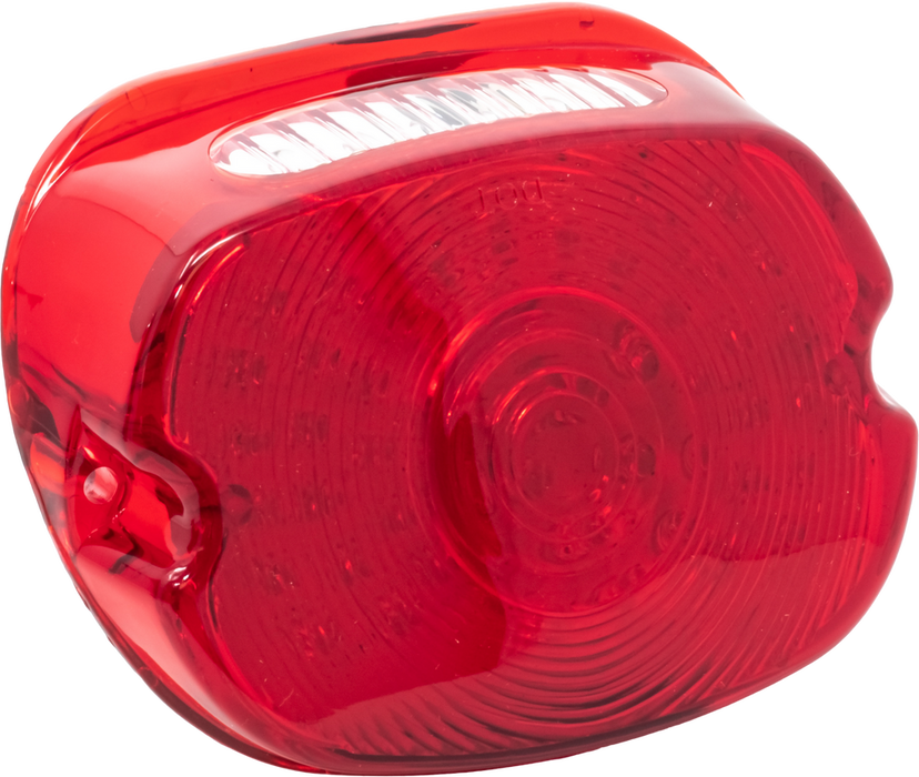 Letric Lighting Co 850-09543 LLC-STL-R SLANTBACK LED TAILIGHT RED LENSE