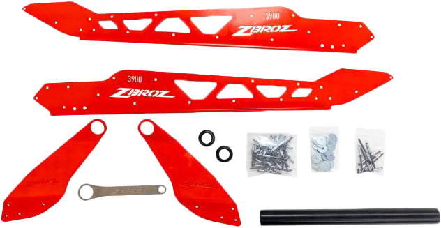 Zbroz Rear Bumper RED Lynx Shredder 3900 Series - K40-0823554-02 Lynx Shredder 2023-2025