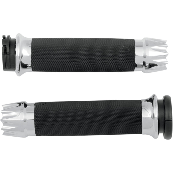 AVON GRIPS 0630-1170 CC-85-CH-EX Excalibur Custom Grips Grips - Excalibur - Custom - Chrome