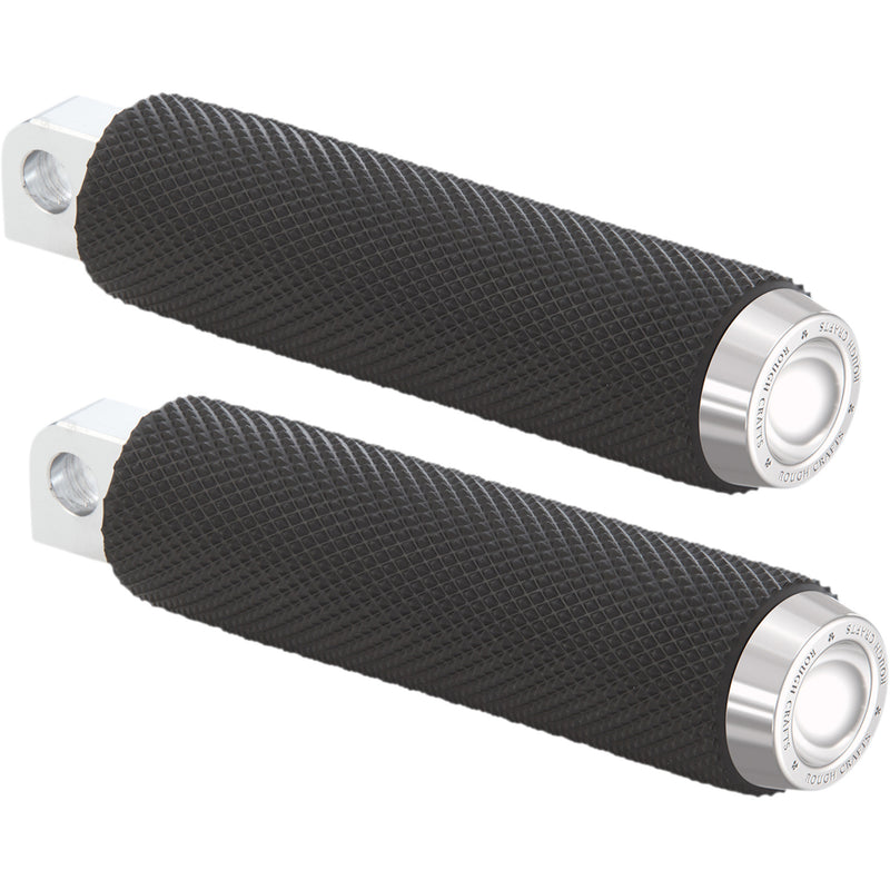 ROUGH CRAFTS 1620-2206 RC-400-001 Foot Peg - Chrome - Knurled