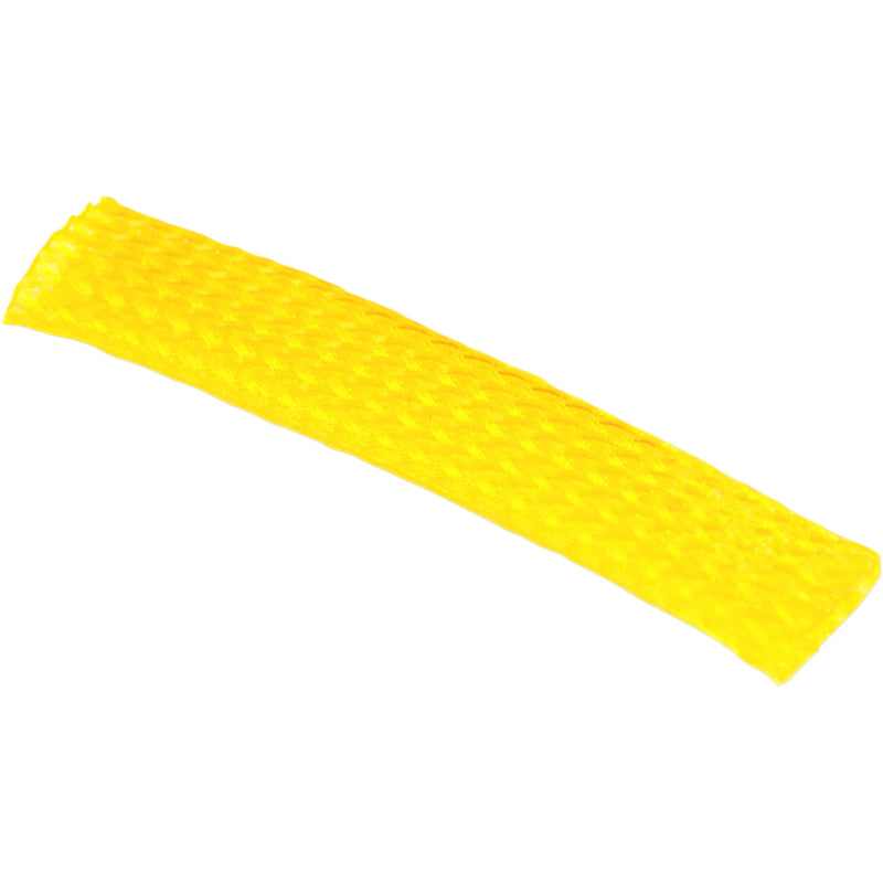 NAMZ 2120-0907 NBFS-YE Braided Sleeving Braided Flex Sleeving - Yellow