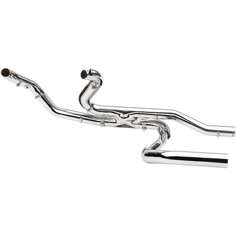Cobra Pro Chamber 2-Into-2 Header System - 6256 For Harley Touring 2017-2025