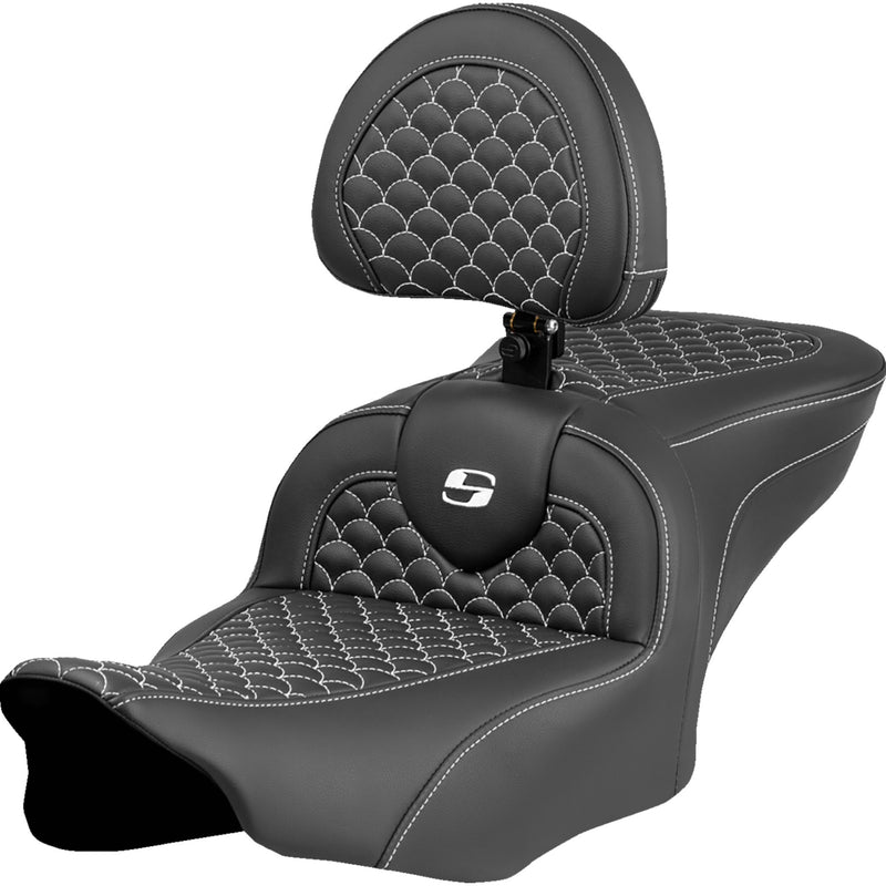 Saddlemen Roadsofa™ Seat - 823-07-208B6 For Harley Touring 2023-2026