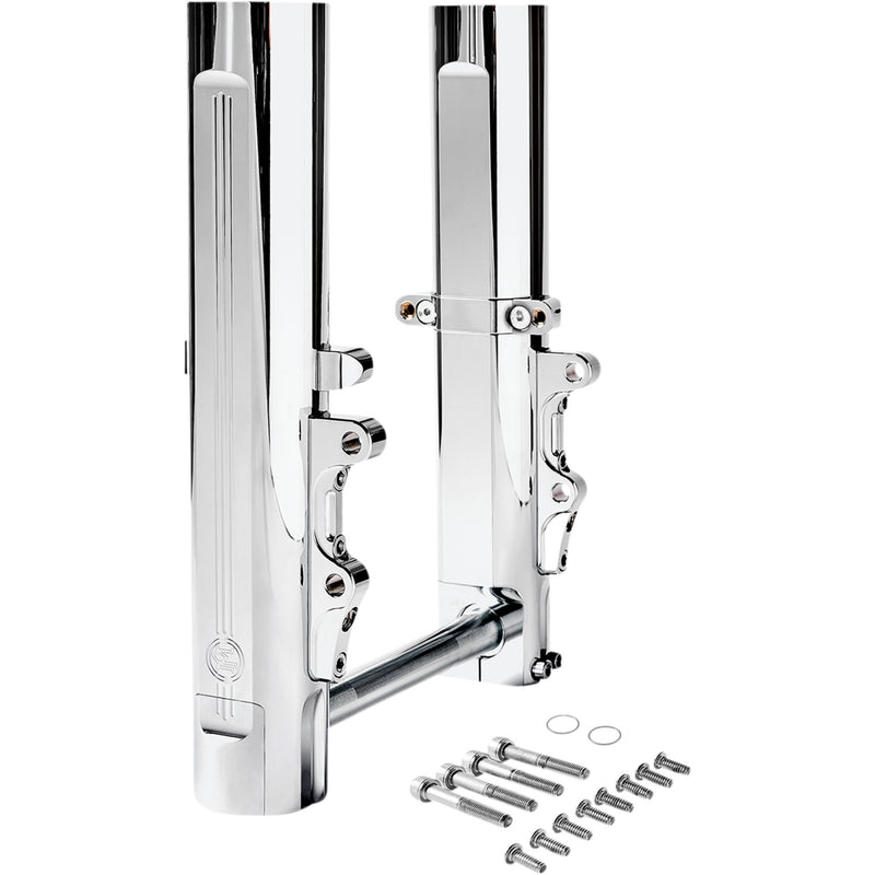 Performance Machine (pm) Legs - 0208-2173-CH For Harley Touring 2014-2023
