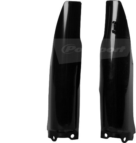 Polisport Fork Protectors Black - 8398000002 For Kawasaki KX 125 / KX 250 2004-2007 | Suzuki RMZ 250 2004-2006