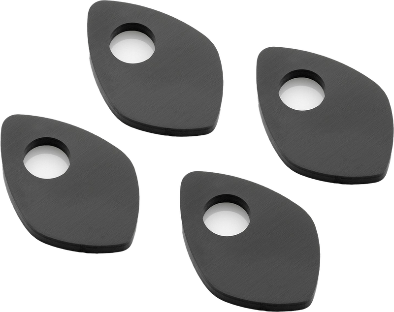 Rizoma Turn Signal Mounting Kit 4 PCS Black - FR232B Ducati Motorcycles 2015-2023