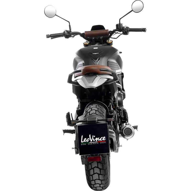 Leovince LV-10 Muffler - 15267U Moto Morini Seiemmezzo 2023-2024