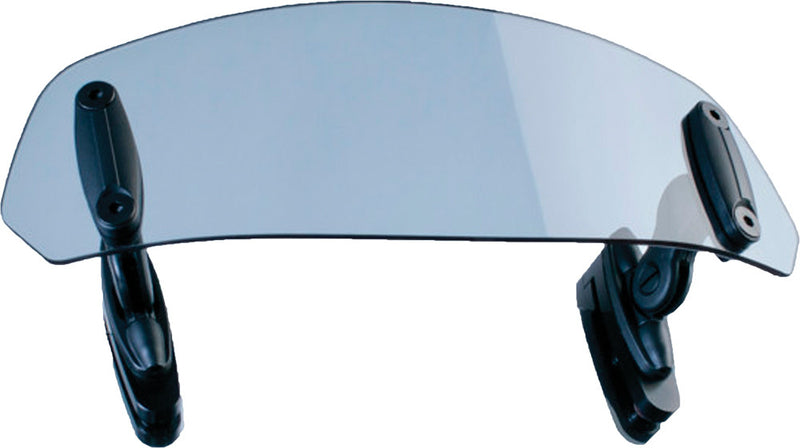 Puig Hi-Tech Parts Visor Multi-Adjustable Clip-ON Touring Screen Clear 90X220MM - 6319W For Ducati Motorcycles 1997-2020 | BMW Motorcycles 2004-2020