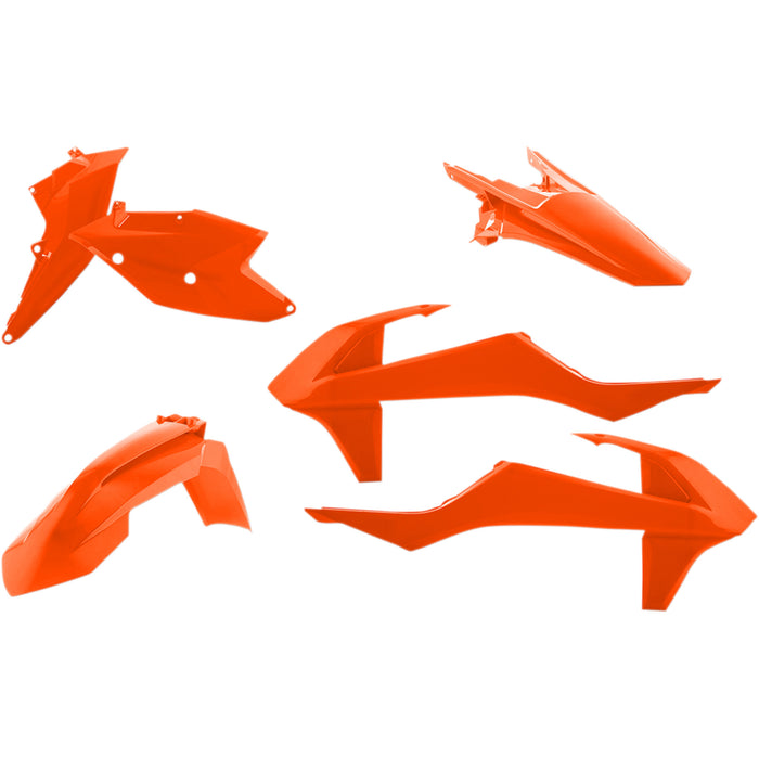 ACERBIS 1403-1941 2421075226 Standard Body Replacement Plastic Kit Standard Replacement Body Kit - OEM '16 Orange