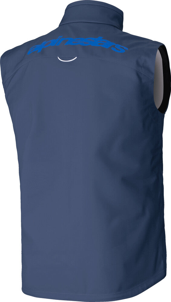 Alpinestars 482-00057S 3700325-7158- S TECHSTAR SOFTSHELL VEST NAVY SM
