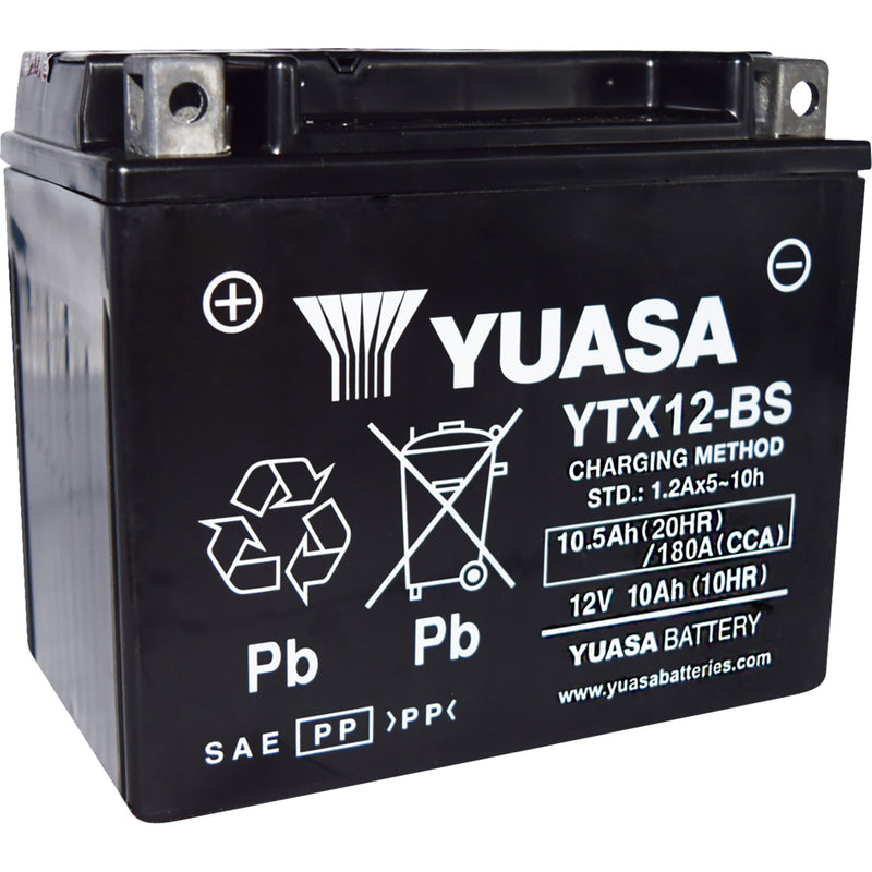 YUASA 2113-0957 YUAM3RH2SIND AGM Maintenance-Free Battery Battery - YTX12BS