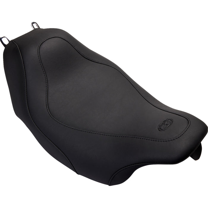 MUSTANG 0801-0449 76026 Tripper™ Solo Seat - without Backrest - Stitched - Black - FL