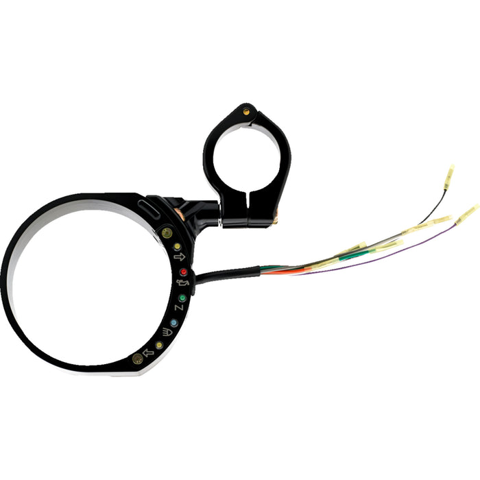 JOKER MACHINE 2210-0648 10-308B Speedometer Side Mount - Black