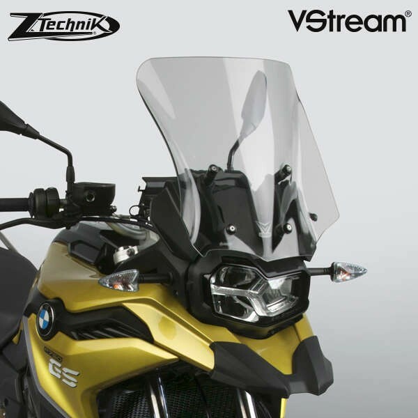 ZTechnik Vstream Windscreen Sport Tour Light Tint - Z2382 BMW 750 / F750GS / F800GS 2019-2025