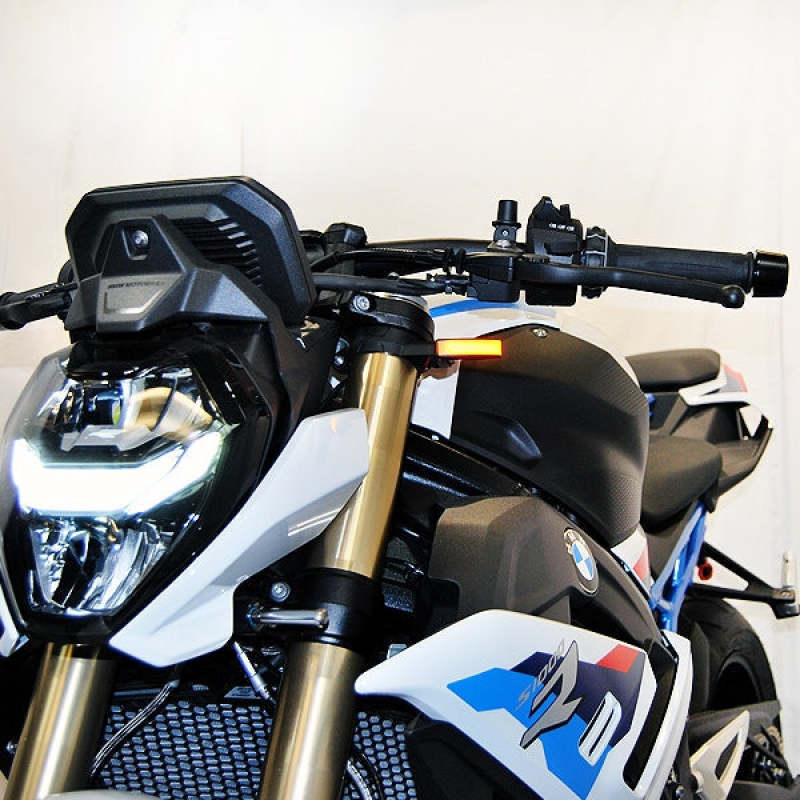 New Rage Cycles S1KR-FB 21+ BMW S1000R Front Turn Signals - Photo - Primary