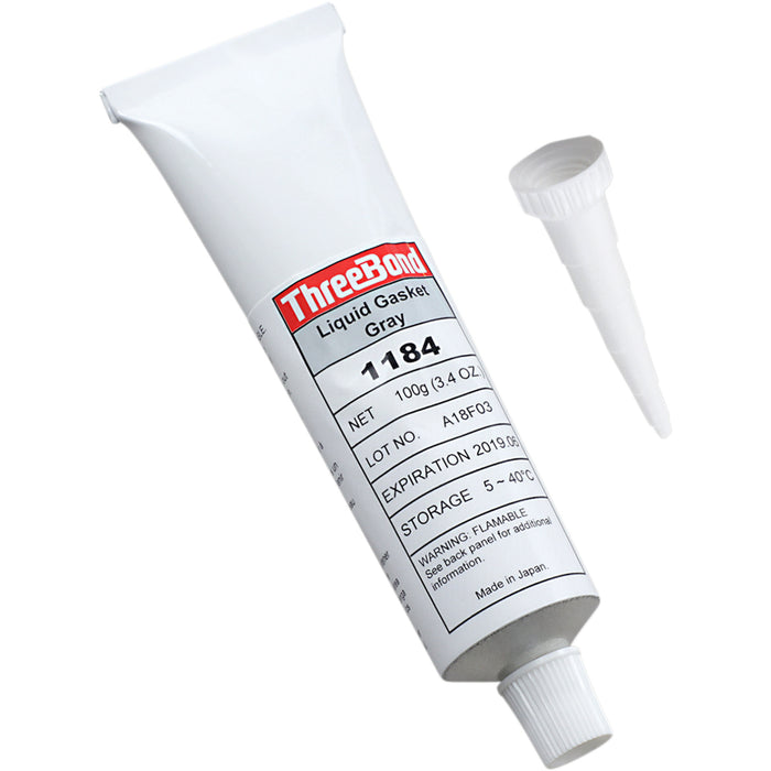 THREEBOND 3710-0013 1184A100G Case Sealant Liquid Gasket Liquid Gasket - 3.4 oz. net wt. - Tube