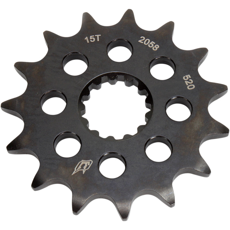 DRIVEN RACING 1212-0910 2058-520-15T Lightweight Steel Sprocket Counter Shaft Sprocket - 15-Tooth