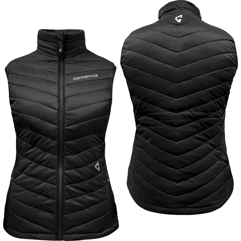 GERBING HEATED CLOTHING Women's 7V Khione Puffer Vest 2.0 Black