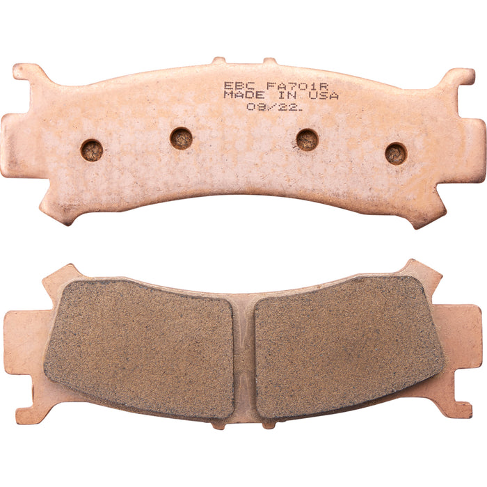 EBC 1721-2830 FA701R Long-Life Sintered "R" Brake Pads Sintered "R" Brake Pads