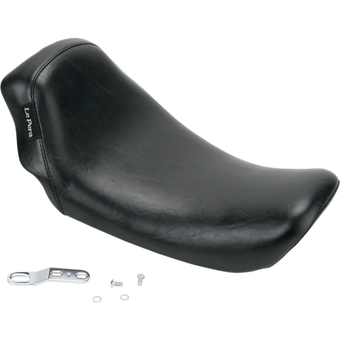 LE PERA 0803-0239 LK-001 Bare Bones Solo Seat - Smooth - Black - Dyna '06-'17