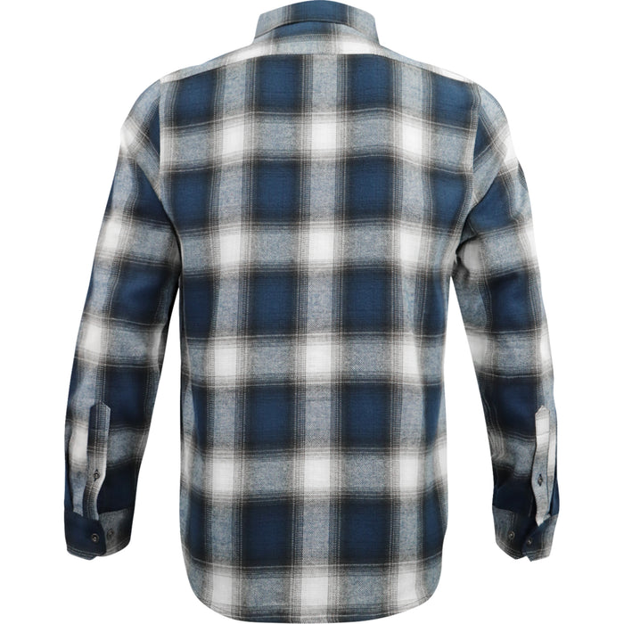 THROTTLE THREADS 3040-3539 PSU39ST61BL3R Parts Unlimited Flannel 25 Shirt blue/black - 3xl