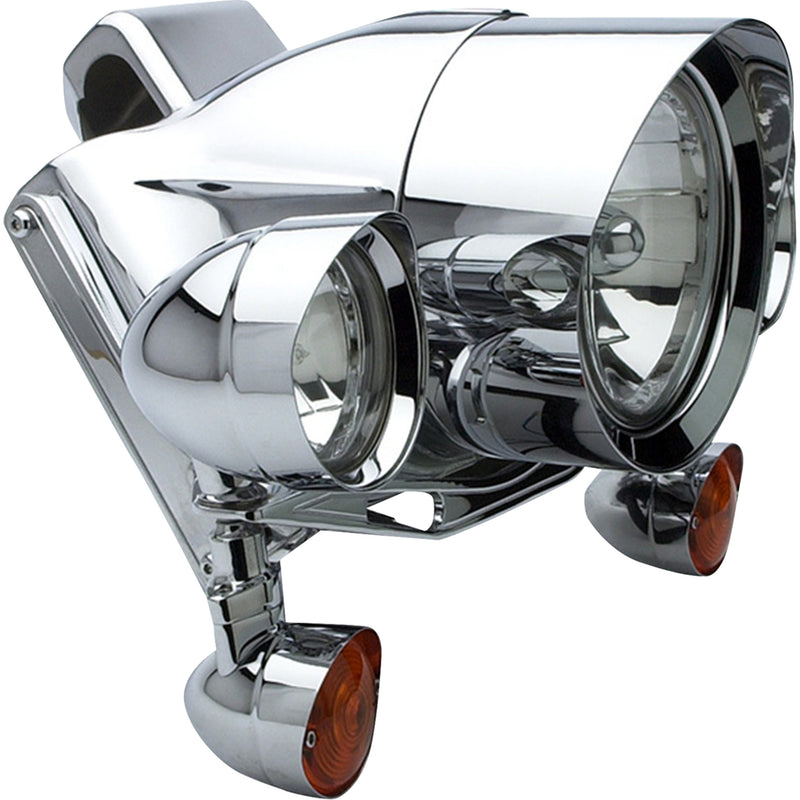 Headwinds Mariah Headlight Bezel - 1-7029MCA-0 For Harley Touring 1995-2024