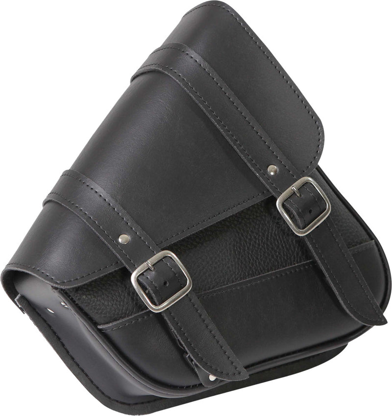 Willie & Max 63-0702 59778-00 SYN LEATHER SWINGARM BAG 10.5"X11.5"X4.5" BLACK
