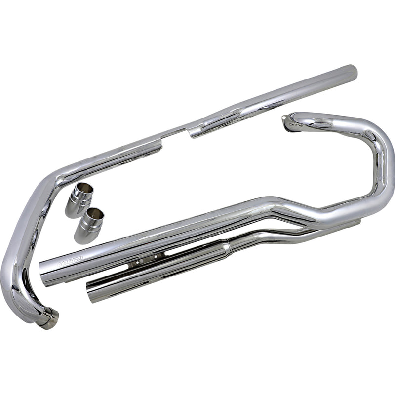 Cobra Speedster 2-Into-2 Exhaust System - 1825 Honda VTX1800C 2002-2007