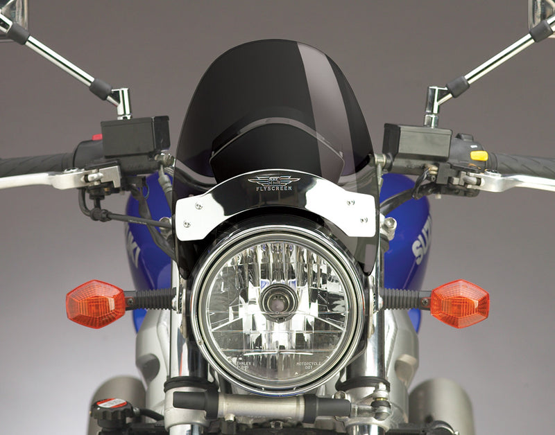 National Cycle Flyscreen Windscreen Dark Smoke - N2535 For Honda VT1100C2 / VT750CD / VT750C / VT1300CX 1995-2020 | Kawasaki 800 / 1500 1995-2006