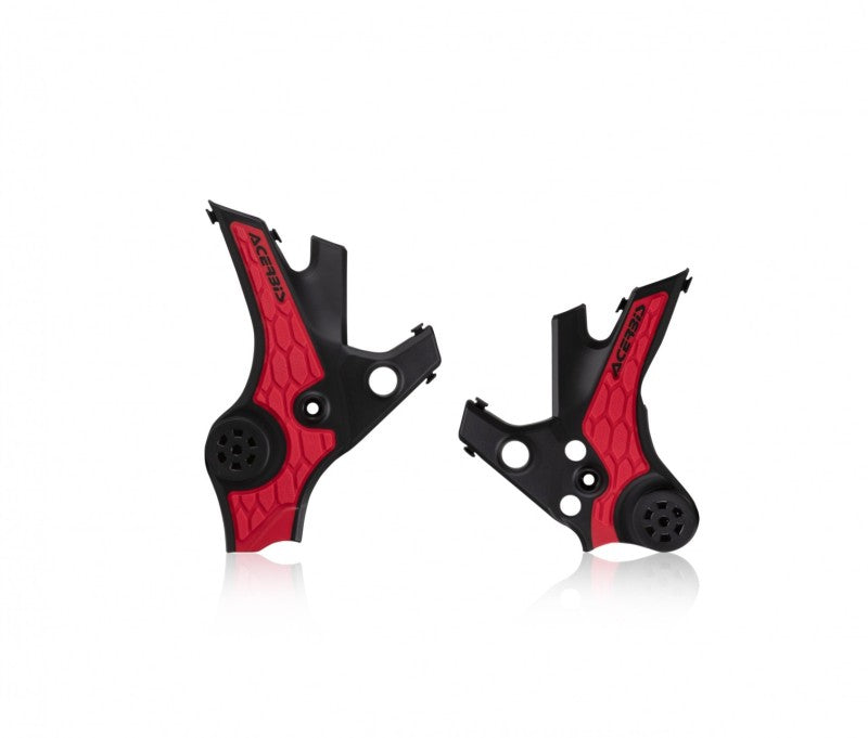Acerbis 2858821042 20-21 Honda CRF1100L Africa Twin Frame Guard X Grip - Black/red - Photo - Primary
