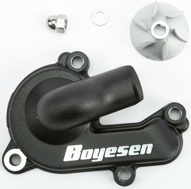 Boyesen Pump Cover & Impeller Kit Black - WPK-42B KTM Dirt Bikes 2023-2025