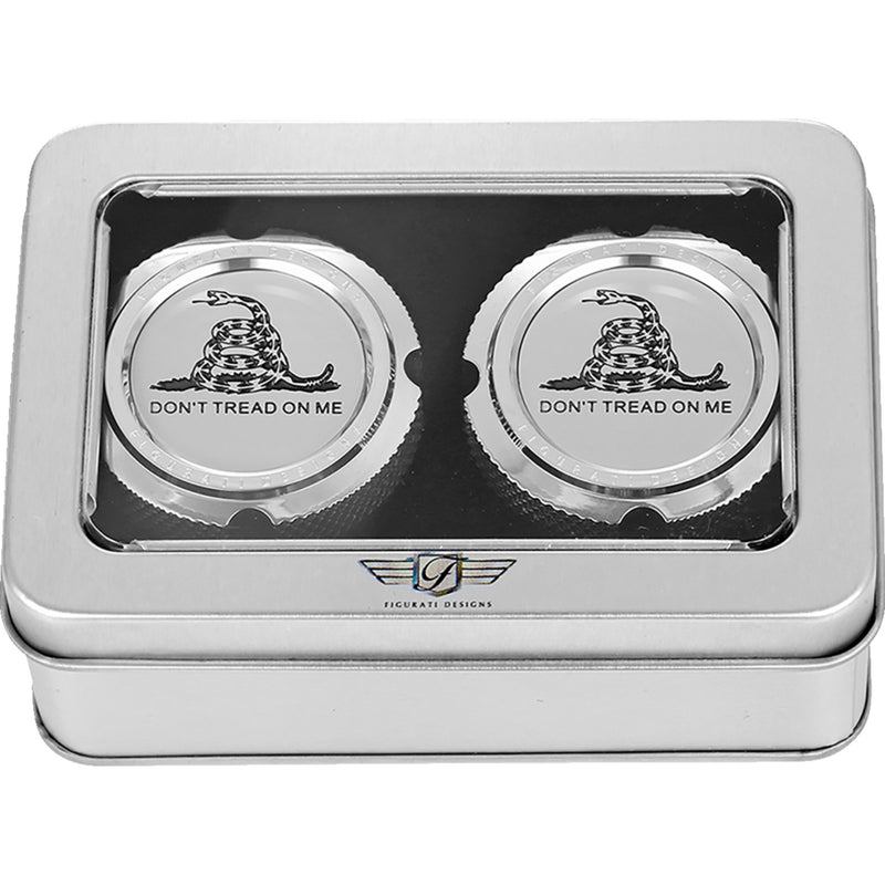 Figurati Designs Axle Nut Cover - FD40-FAC-SS For Harley Motorcycles 2002-2022