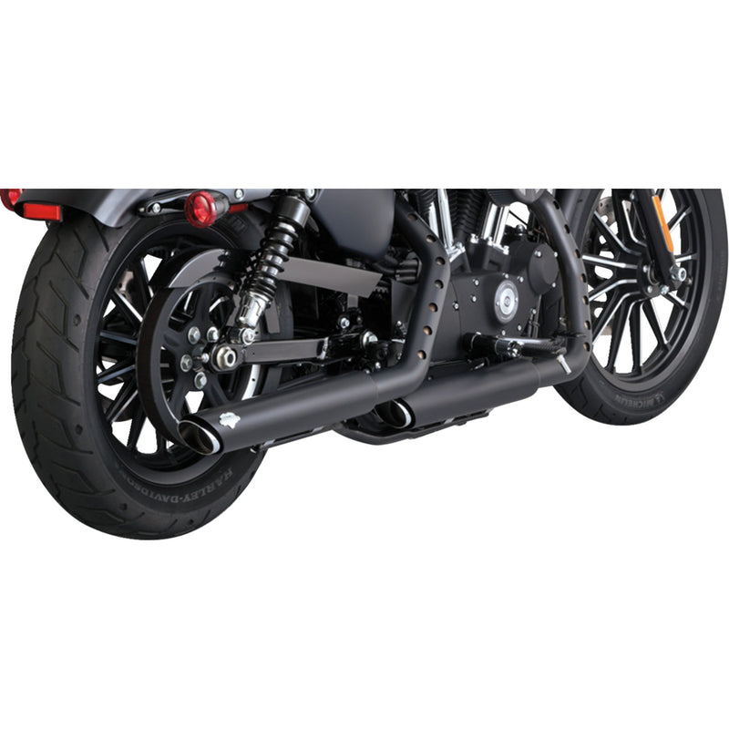 Vance & Hines Twin Slash Muffler - 46361 For Harley Sportster 2014-2022