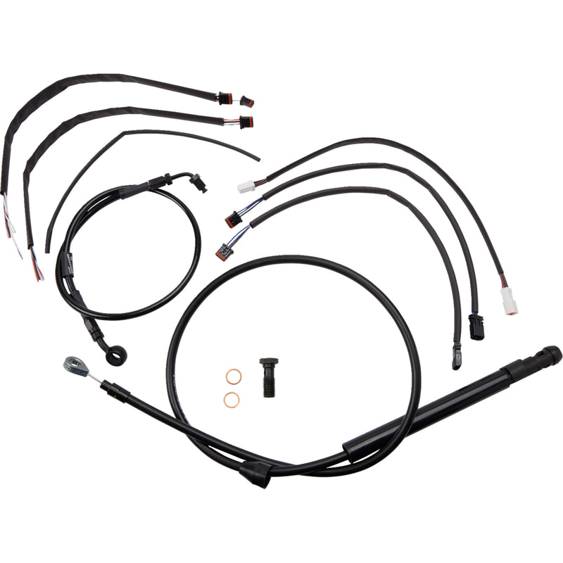 Burly Brand Complete Cable Kit - B30-1262 For Harley Softail 2018-2024