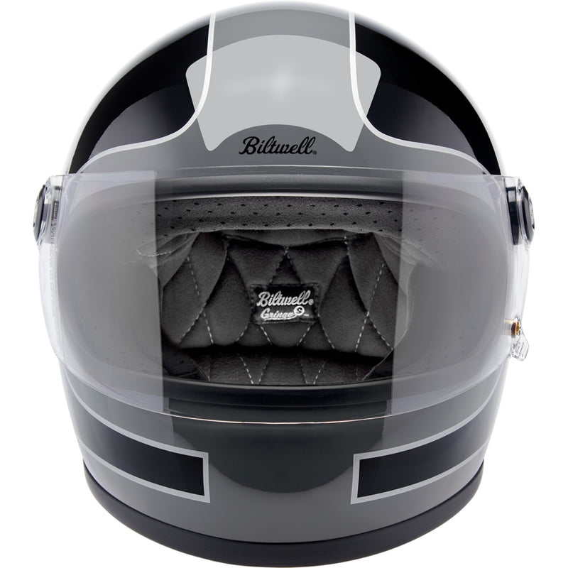 BILTWELL Gringo S Tracker Helmet - Gloss Storm Gray/Black