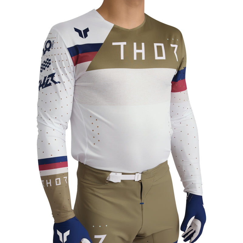 THOR Sportmode League Jersey White/Copper