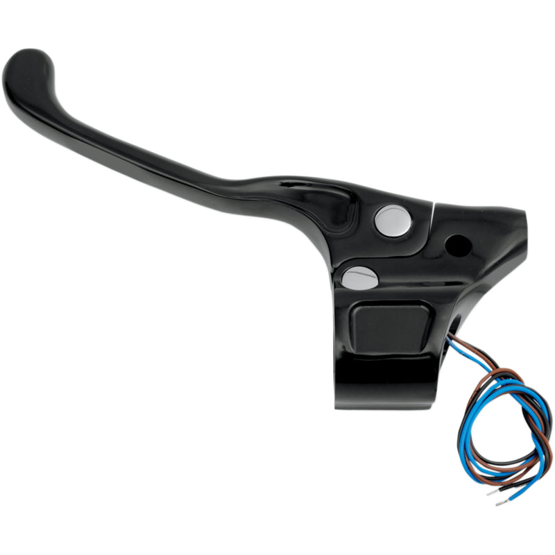 Performance Machine Contour Lever Assembly - 0062-2082-B For Harley Motorcycles 2007-2013