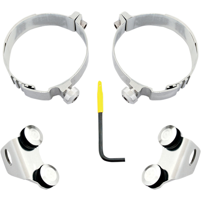 Memphis Shades Fork Deflectors Mounting Kit - MEK1980 Yamaha Roadliner / XV1900CT Stratoliner / 1900 Stratoliner / 1900 Roadliner 2006-2010