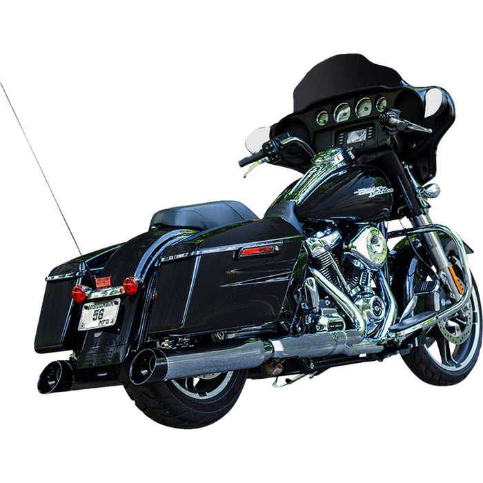 S&S CYCLE 1801-1494 550-1011 4-1/2" MK45 Cutlass Performance Mufflers - 4-1/2" Chrome MK45 Cutlass Performance Mufflers