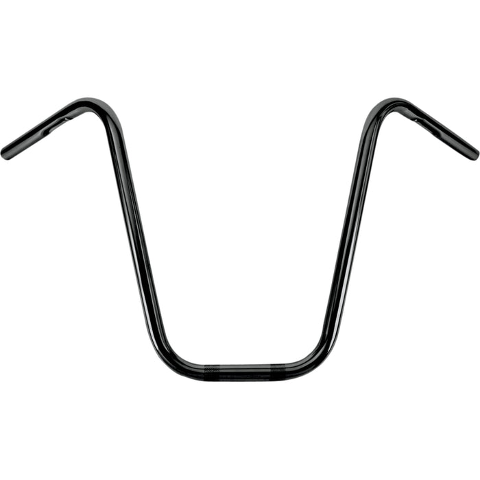 BURLY BRAND 0601-0848 B28-339 1" Narrow Bottom Ape Hanger Handlebar - 16" - Black