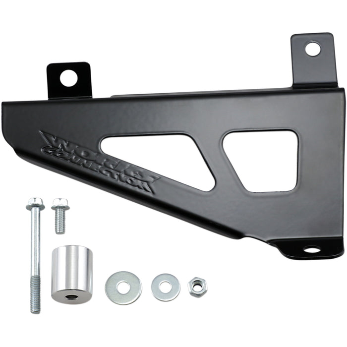 WORKS CONNECTION 1901-0737 18-B126 Radiator Brace Set black - yamaha