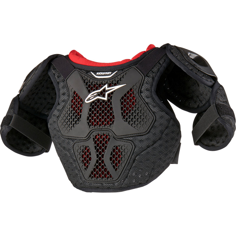 ALPINESTARS Youth Bionic Action Kickstart Chest Guard Black/Red