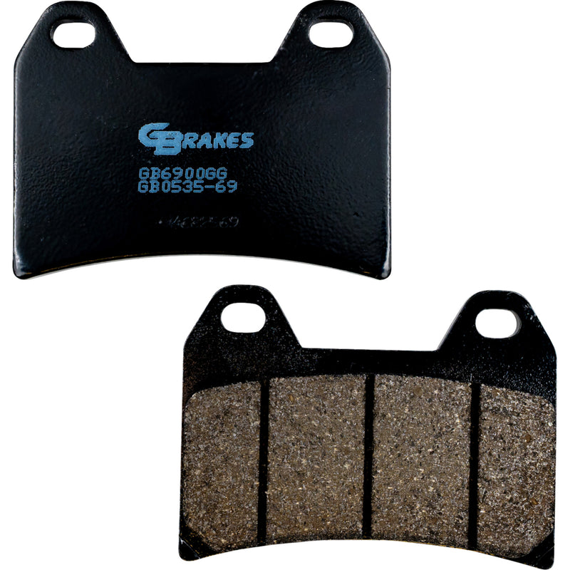 Gbrakes Brake Pad - GB0535-69 For Ducati Motorcycles 1997-2015 | KTM Motorcycles 2012-2026 | MV Agusta Motorcycles 2010-2023 | CFMOTO 700CL 2022-2024