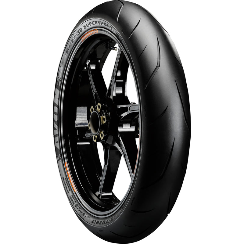 AVON 0301-1022 640624 3D Supersport Tire Tire - 3D Supersport - Front - 120/70ZR17 - (58W)