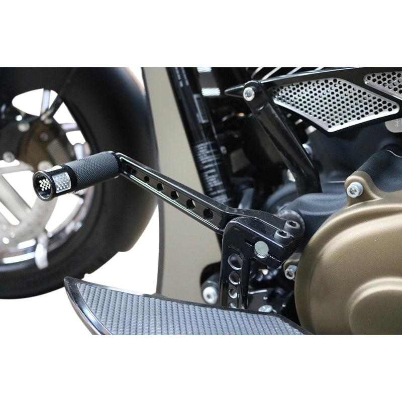 Paul Yaffe Bagger Nation Stealth Toe Shifter - TSL-B For Harley Motorcycles 2009-2026
